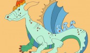 disegno-per-bambini-da-colorare-gratis-san-michele-drago