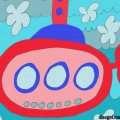 disegno-per-bambini-da-colorare-gratis-sottomarino-mare-anteprima