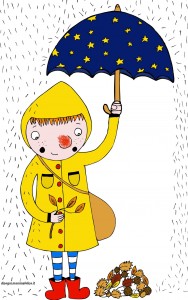 disegni-da-colorare-autunno-bambino-sotto-la-pioggia-ombrello