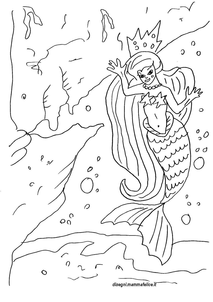 disegni-da-colorare-bambini-sirena-mare