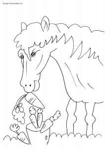 disegno-da-colorare-bambini-cavallo