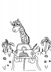 disegno-da-colorare-bambini-la-giraffa-motorizzata