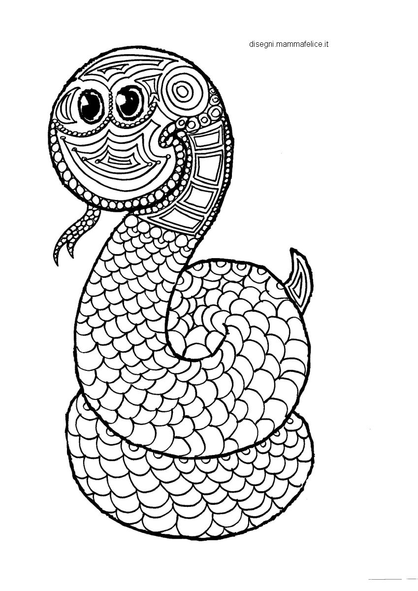 mandala-per-bambini-da-colorare-il-serpente